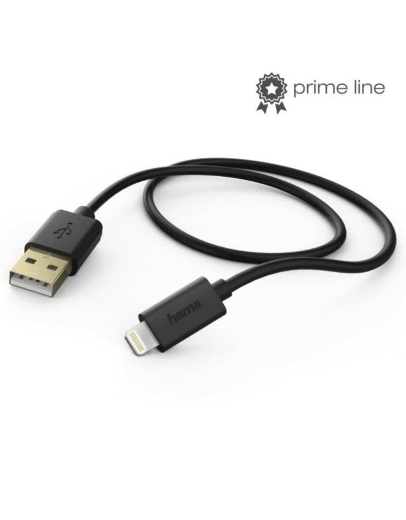Hama Apple iPhone Hama Prime Line 1.5m Black