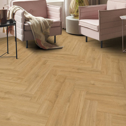 Gelasta  Lijmstrook Visgraat Oakland Naturel 6201