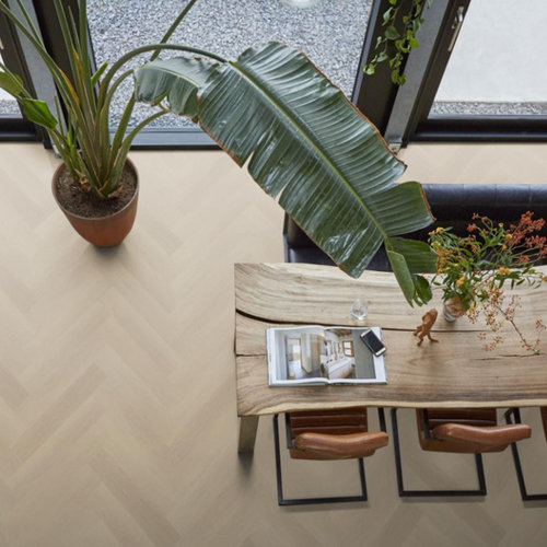 Floorlife  Lijmstrook Visgraat Yup Fulham Beige 1613