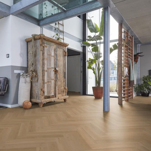 Floorlife  Lijmstrook Visgraat Yup Leyton Warm Oak 1825