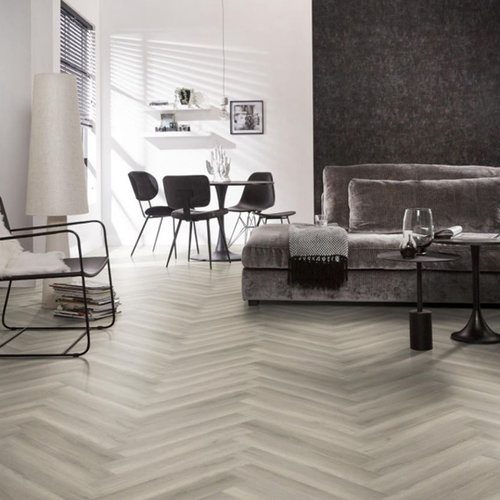 Ambiant Lijmstrook Visgraat Spigato Avanto Grey 3505