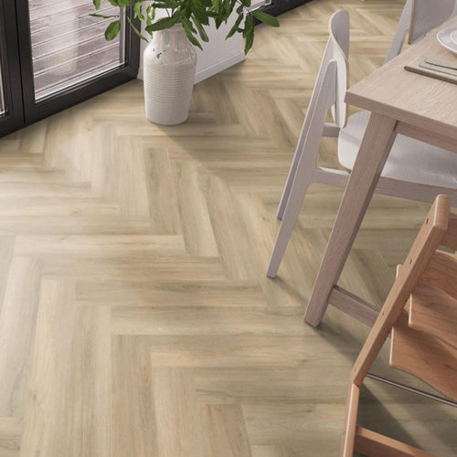 Ambiant Lijmstrook Visgraat Spigato Avanto Beige 3504