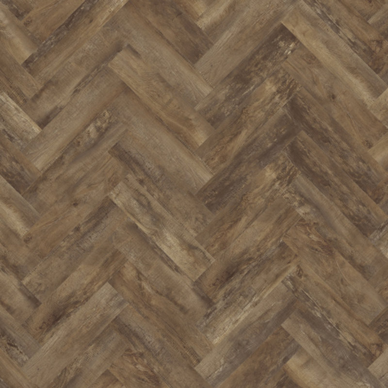 Click LayRed Herringbone Country Oak 54875