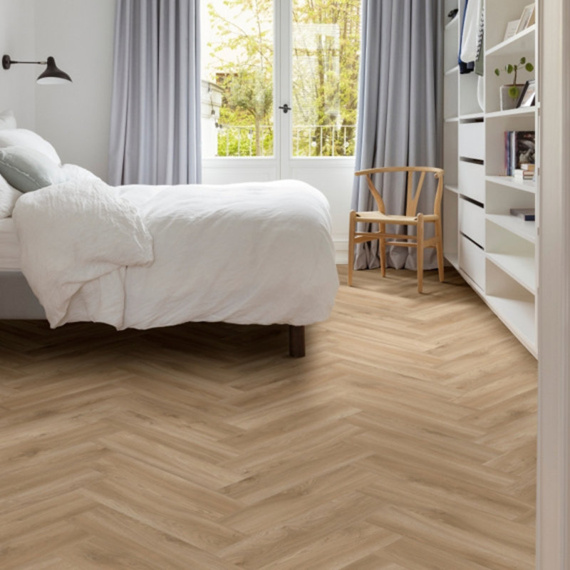 Click LayRed Herringbone Sierra Oak 58847