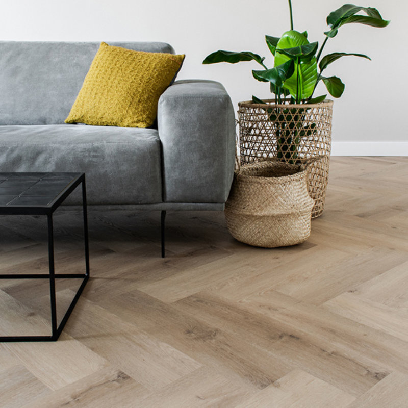 Click Visgraat Vario Prestige Oak Natural 5400