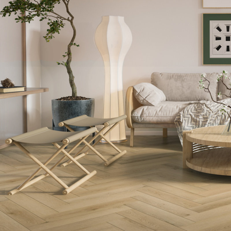 Lijmstrook Visgraat Firmfit Sierra Beige 6601