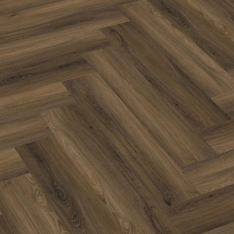 Click Visgraat Yup Paddington Warm Brown 3501