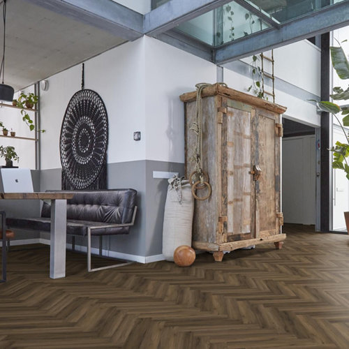 Floorlife  Click Visgraat Yup Paddington Warm Brown 3501