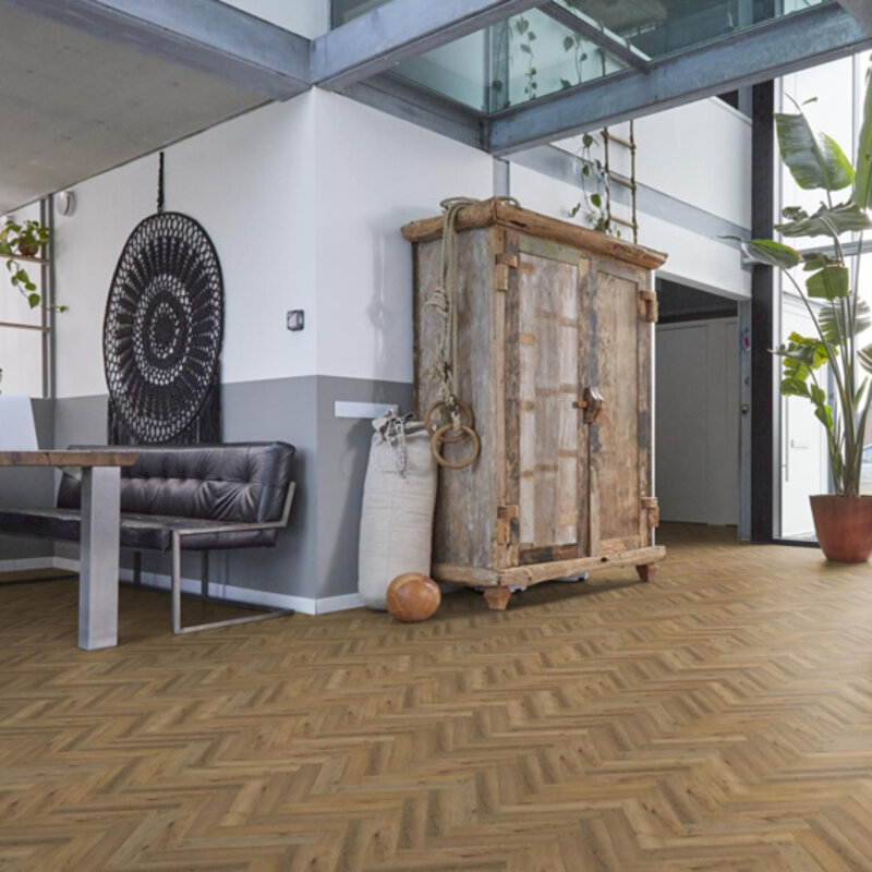 Click Visgraat Yup Sydney Harbour Dark Oak 2504