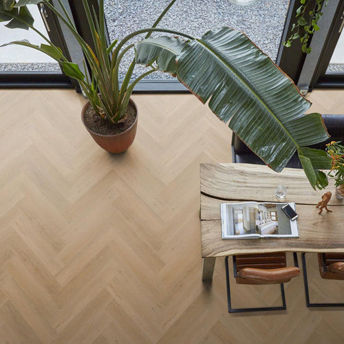 Floorlife  Click Yup Leyton Herringbone Warm Oak 2825