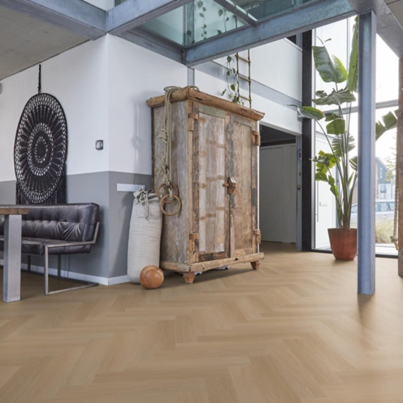 Click Yup Fulham Herringbone Natural Oak 2610