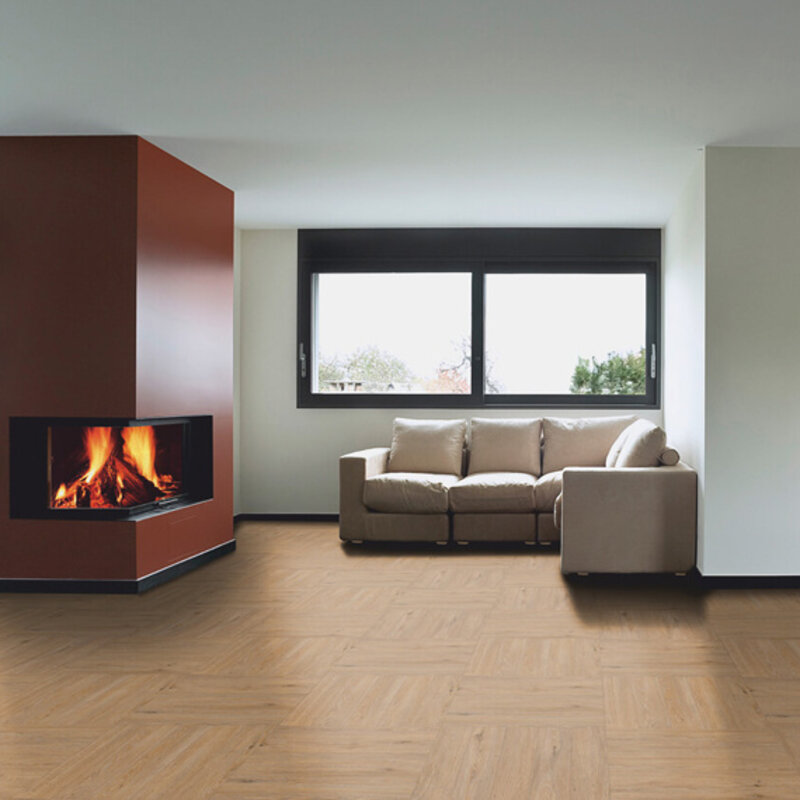 Lijmstrook Visgraat Rubin XS Eiken Amber 284255361XS