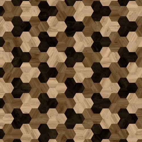Moduleo  Lijmstrook Patroon Moods Hexagon Cluster 622