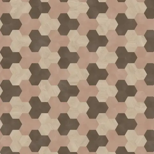 Moduleo  Lijmstrook Patroon Moods Hexagon Cluster 623