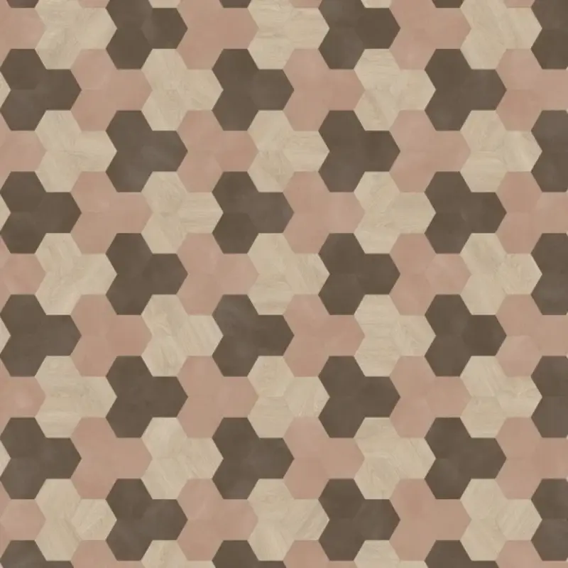 Lijmstrook Patroon Moods Hexagon Cluster 623