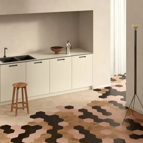 Moduleo  Lijmstrook Patroon Moods Hexagon Trio 626