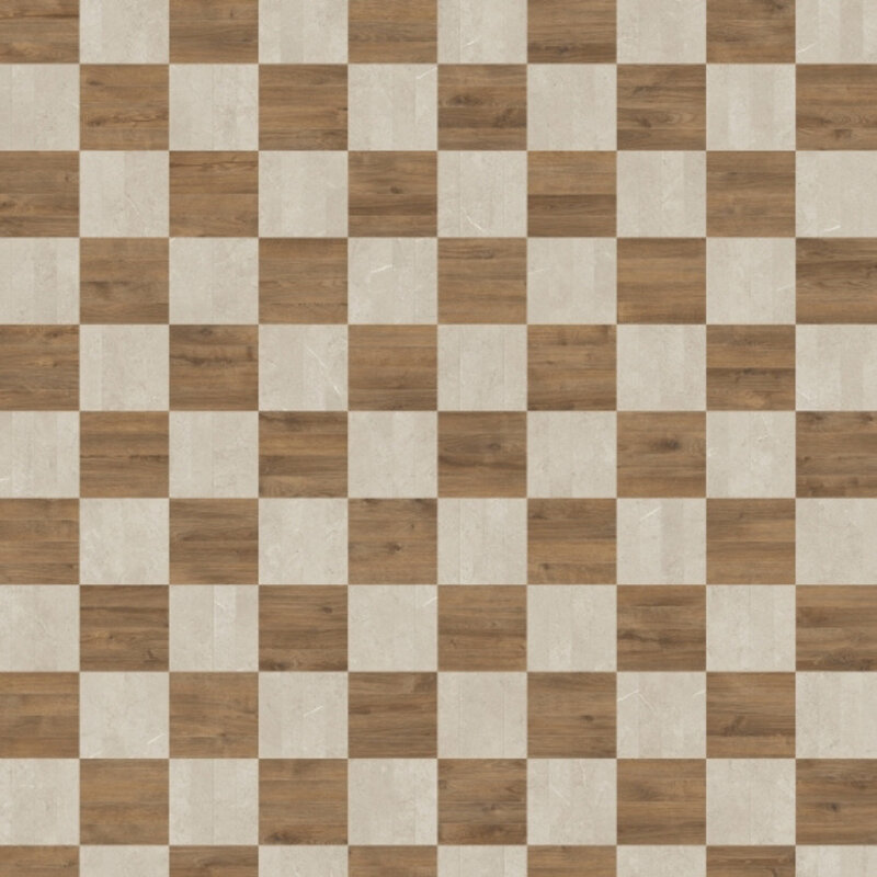 Lijmstrook Patroon Moods Rectangle Grid Duo 661