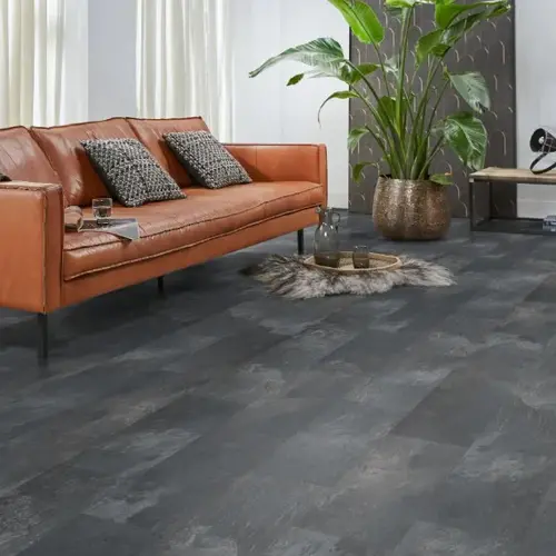 Floorlife  Madison Square Aqua Donkergrijs 6404