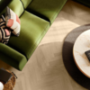 Parket Visgraat Eiken Gelakt Parqwood Calm Silk A 61001485