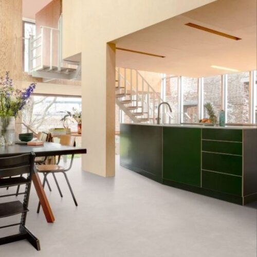 Floorify Lijmstrook Grote Tegels Pesto Pebble beach FG030