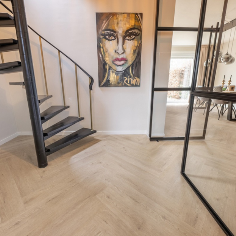 Click Walvisgraat Gaia Grijsbeige FLR-3915