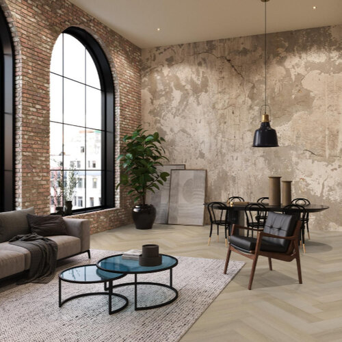 Floorlife  Lijmstrook Visgraat Yup Mayfair Natural 3012