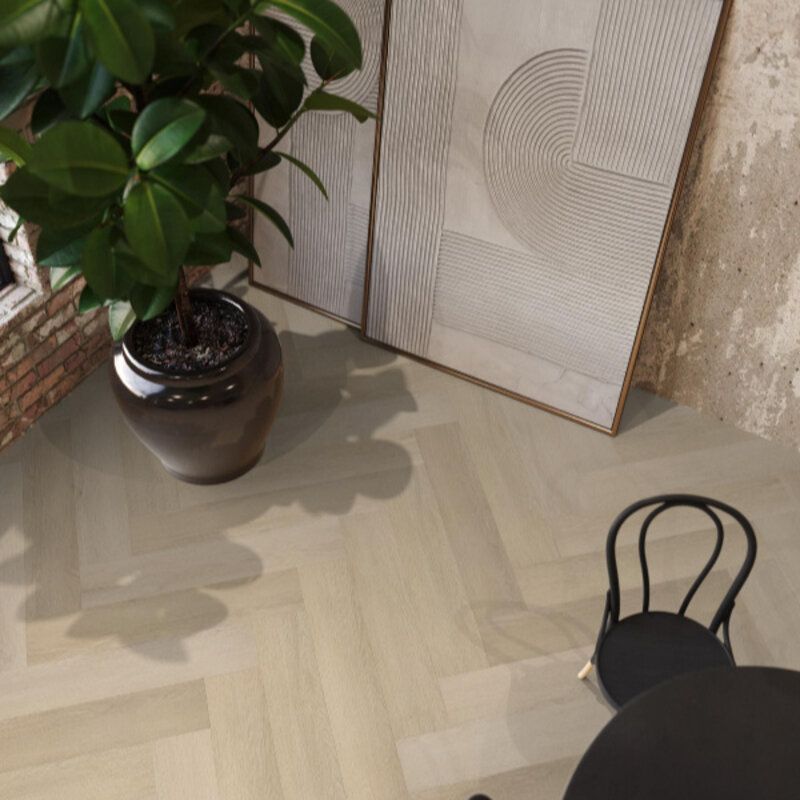 Click Yup Mayfair Herringbone Natural 4012