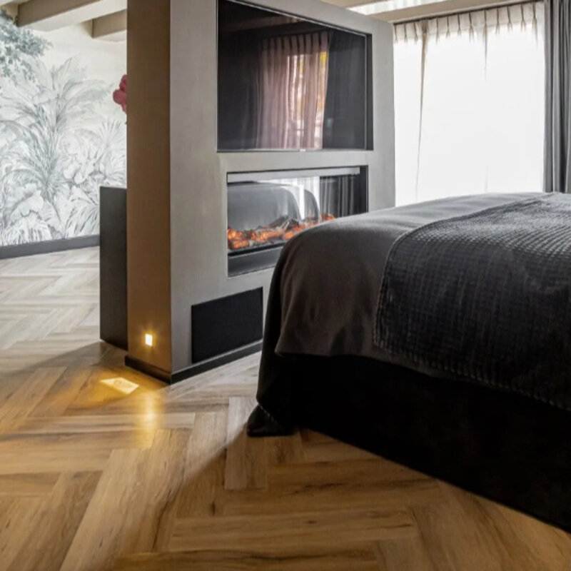 Lijmstrook Visgraat City Smoked Oak Natural 4701