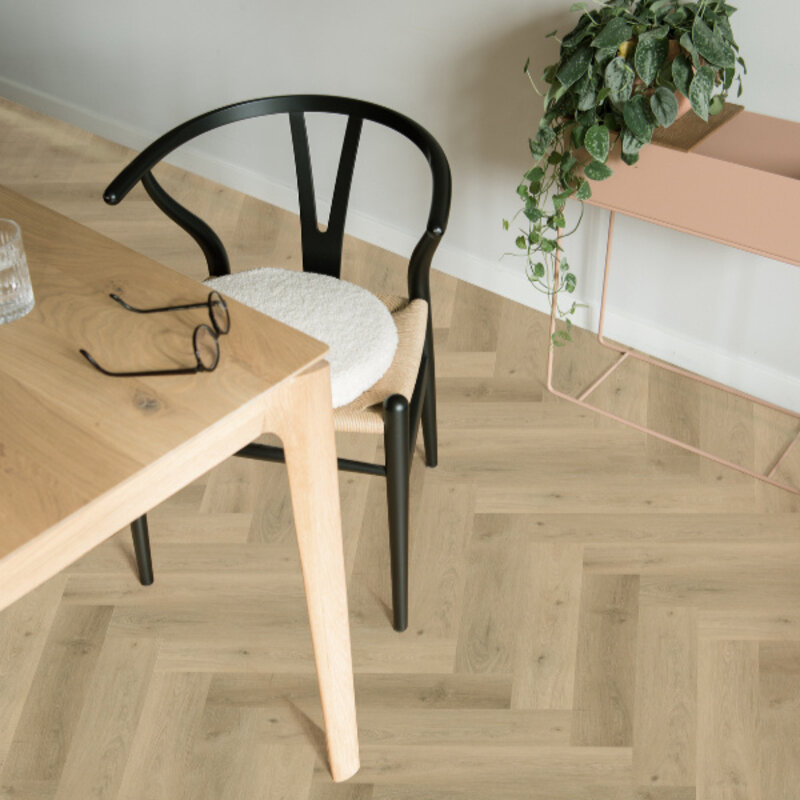 Click Visgraat Vario Prestige Oak Smoked Light 5305