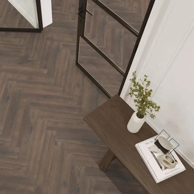 Visgraat Bayside Eiken Donker Gerookt 3424
