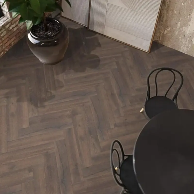 Visgraat Bayside Eiken Donker Gerookt 3424