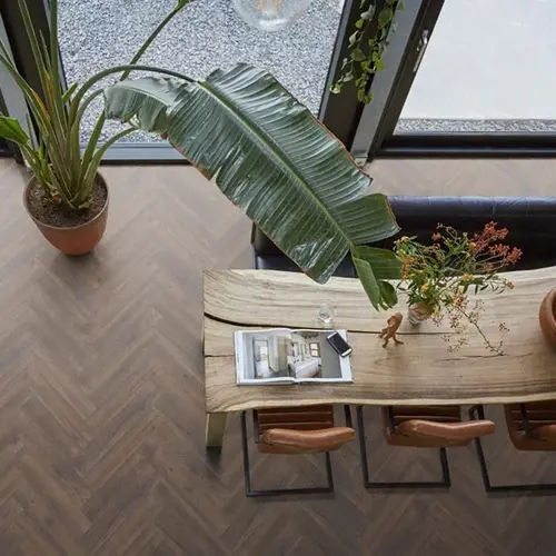 Floorlife  Visgraat Bayside Eiken Donker Gerookt 3424
