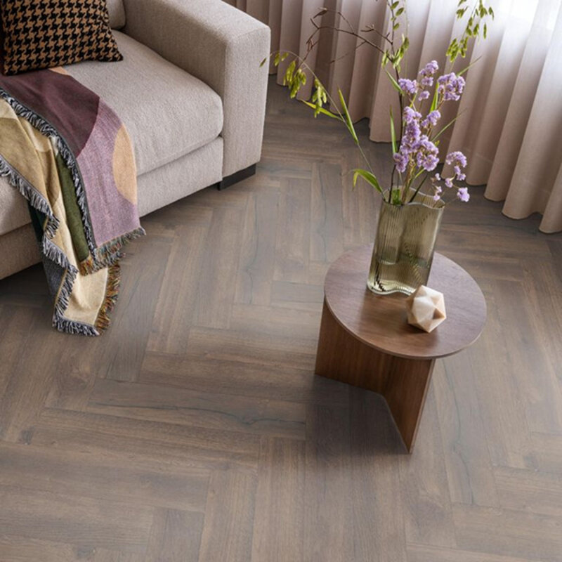 Visgraat Marquant Eiken Donker Gerookt 3424