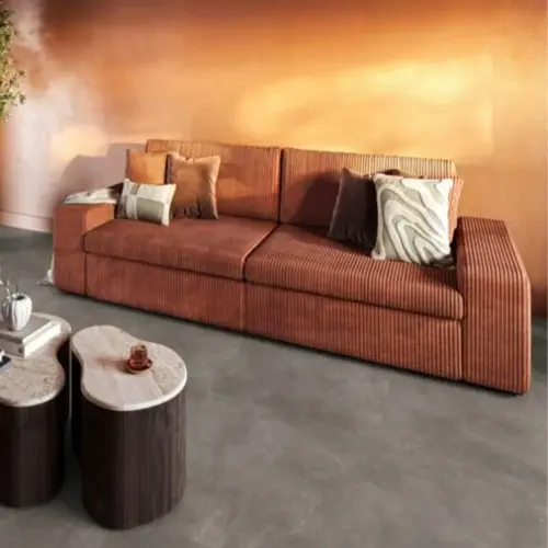 Floorlife  Lijmstrook Ealing XL Warm Grey 7210