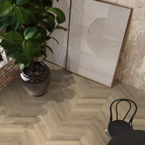 Floorlife  Lijmstrook Hongaarse Punt Yup Paddington Beige 2504