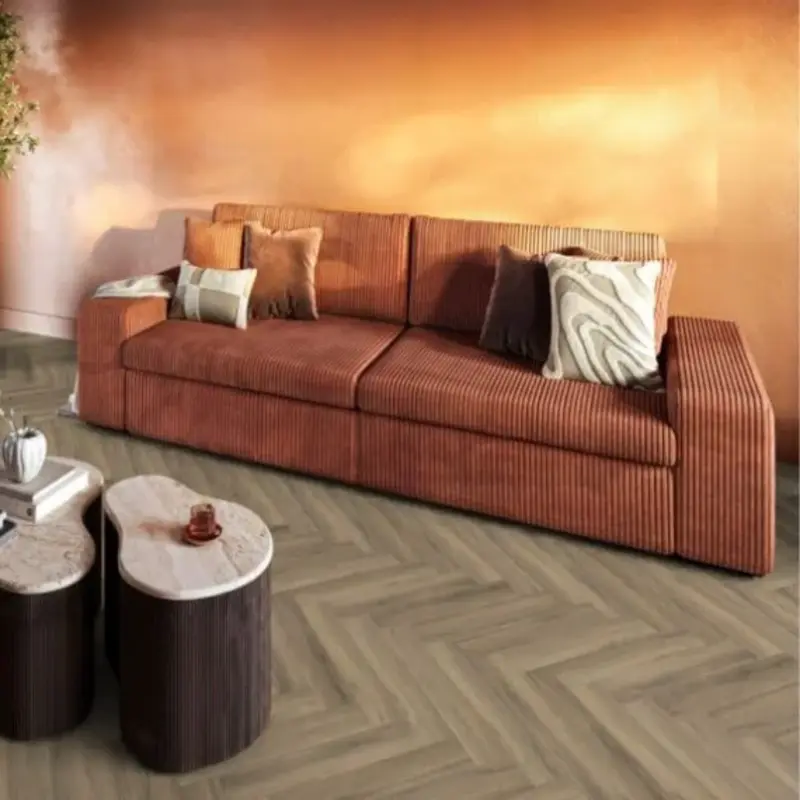 Lijmstrook Visgraat Yup Paddington Light Brown 3502