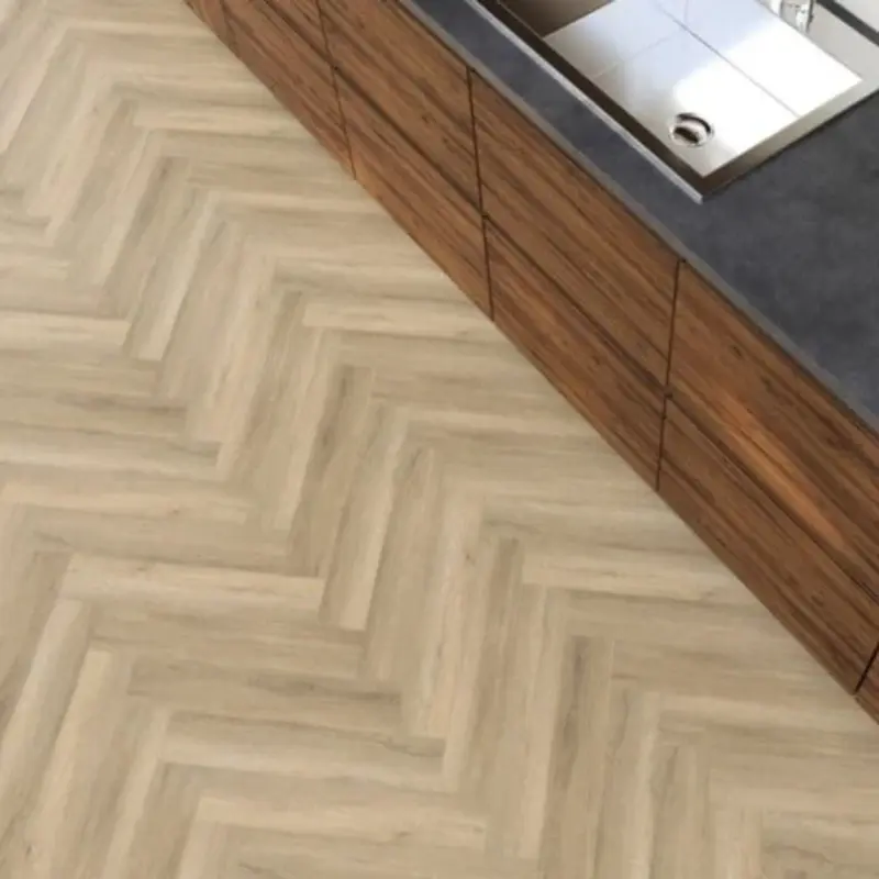 Lijmstrook Visgraat Yup Paddington Beige 3504