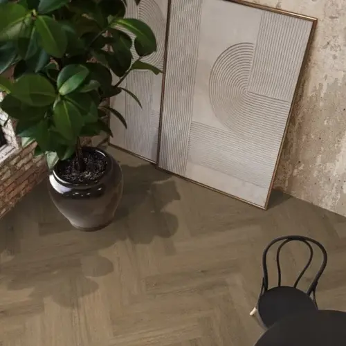 Floorlife  Lijmstrook Visgraat Yup Sutton Light Brown 1506