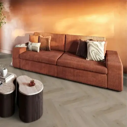Floorlife  Lijmstrook Visgraat Yup Leyton Light Oak 1820