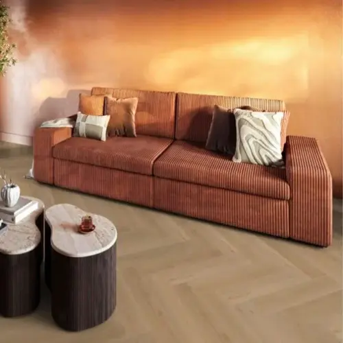 Floorlife  Lijmstrook Visgraat Yup Leyton Warm Oak 1825