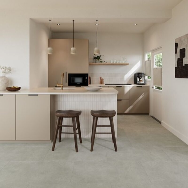Lijmstrook Tegel Concrete Rechthoek Grey BR.10.10.4