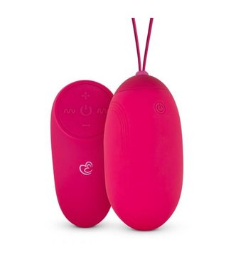 Easytoys Mini Vibe Collection XL Vibrating Egg With Remote Control - Pink