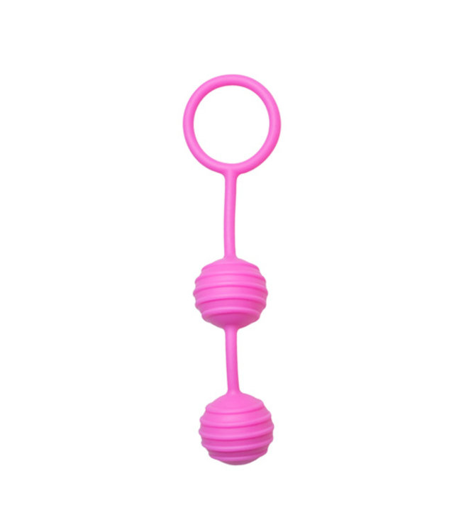 Easytoys Geisha Collection Boules de geisha nervurées horizontales Easytoys - Rose