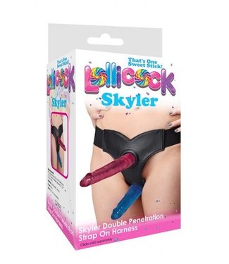 Lollicock Harnais strap-on double Skyler