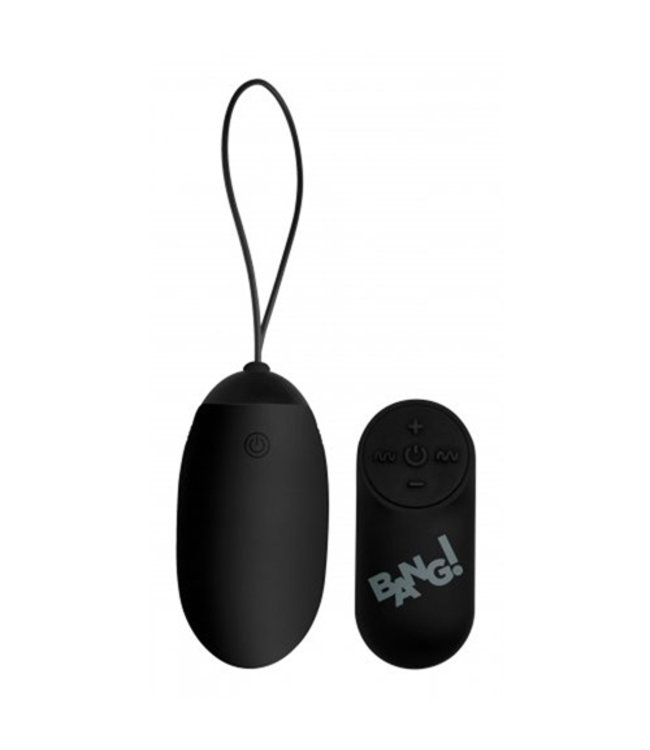 Bang! Bang! XL Vibro-Ei - Schwarz