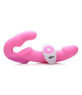 Strap U Urge Strap-on Vibrator ohne Gurte - pink