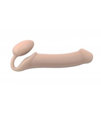 Strap-On-Me Strap On Me - Halterloser Strap-on Dildo - Größe XL - Beige