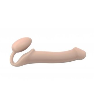 Strap-On-Me Strap On Me - Halterloser Strap-on Dildo - Größe L - Beige