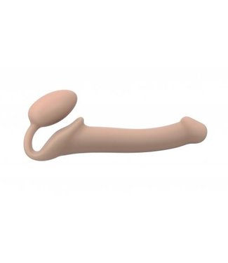 Strap-On-Me Strap On Me - Halterloser Strap-on Dildo - Größe M - Beige