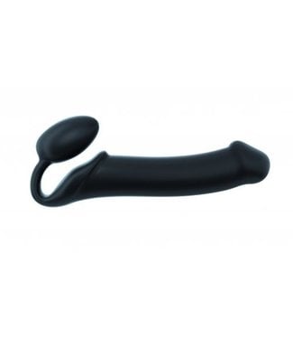 Strap-On-Me Strap On Me - Halterloser Strap-on Dildo - Größe XL - Schwarz